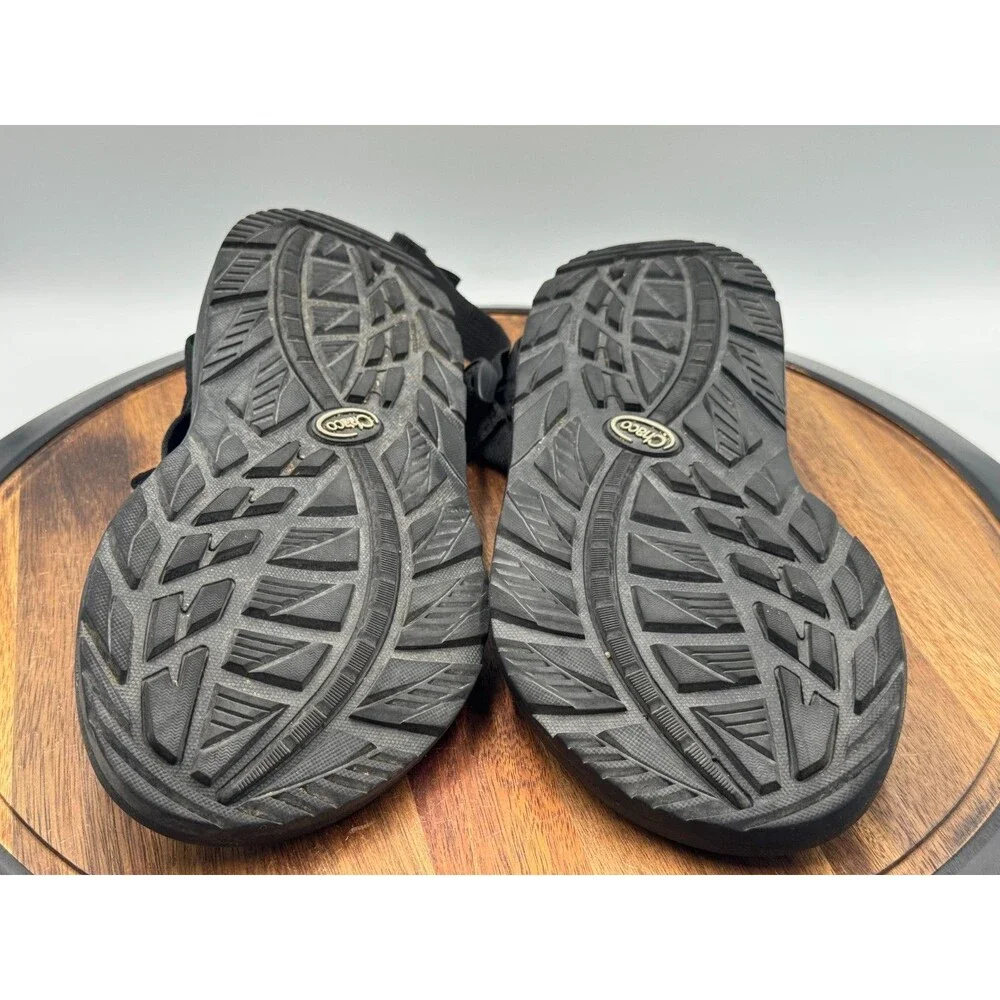 CHACO Men's Adjustable Black Waterproof Hiking Sandals Shoes Size 10